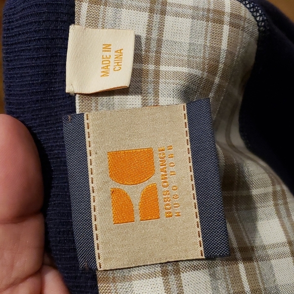 Boss orange by hugo boss blue lightweight sweater wool blend - Picture 7 of 8